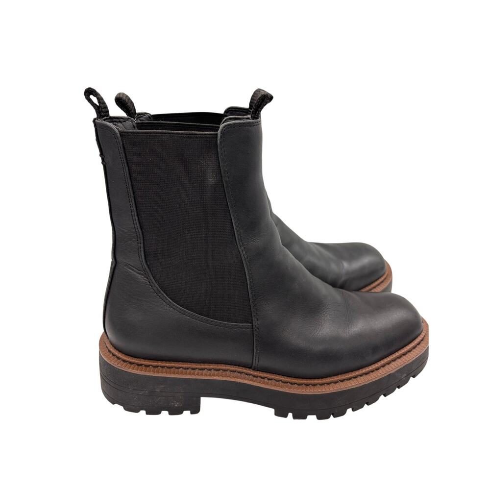 Sam Edelman black chelsea ankle boots size 7